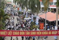 Gần 3000 tân sinh viên Khoá 66 nhập học sáng nay 5/9