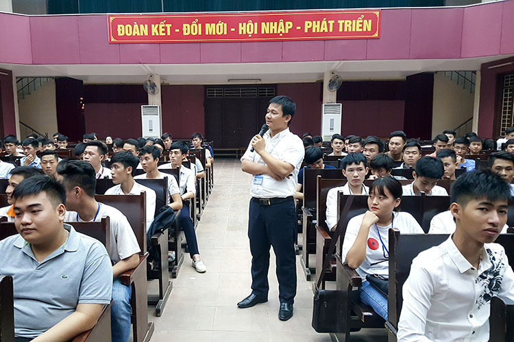 Sinh viên ngành Công trình hào hứng chia sẻ kỹ năng – hành trang lập nghiệp