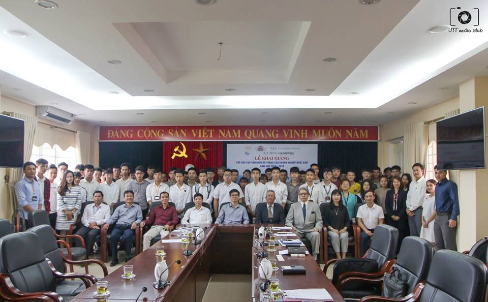 Khai giảng lớp đào tạo theo đơn đặt hàng của doanh nghiệp Nhật Bản năm học 2018-2019