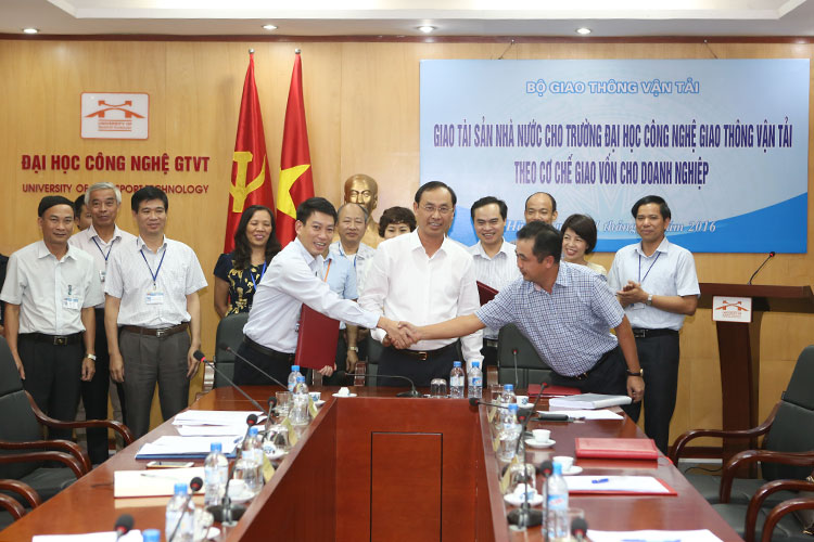 Bộ GTVT giao tài sản nhà nước cho Trường Đại học Công nghệ GTVT