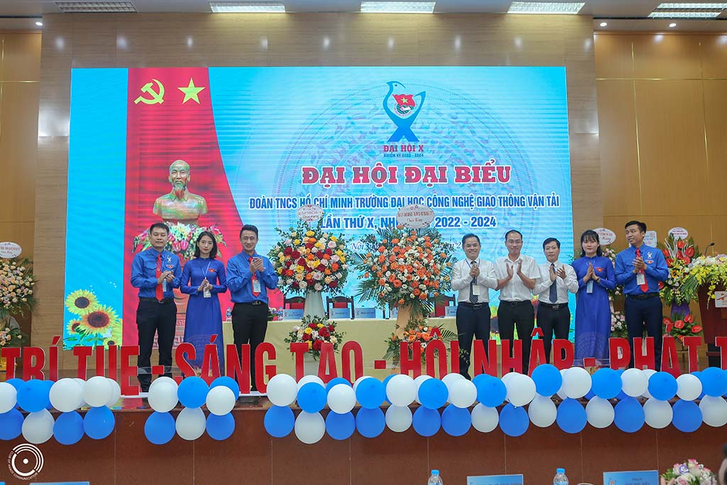 Đại hội đại biểu Đoàn TNCS Hồ Chí Minh trường ĐH Công nghệ GTVT lần thứ X, nhiệm kỳ 2022 – 2024
