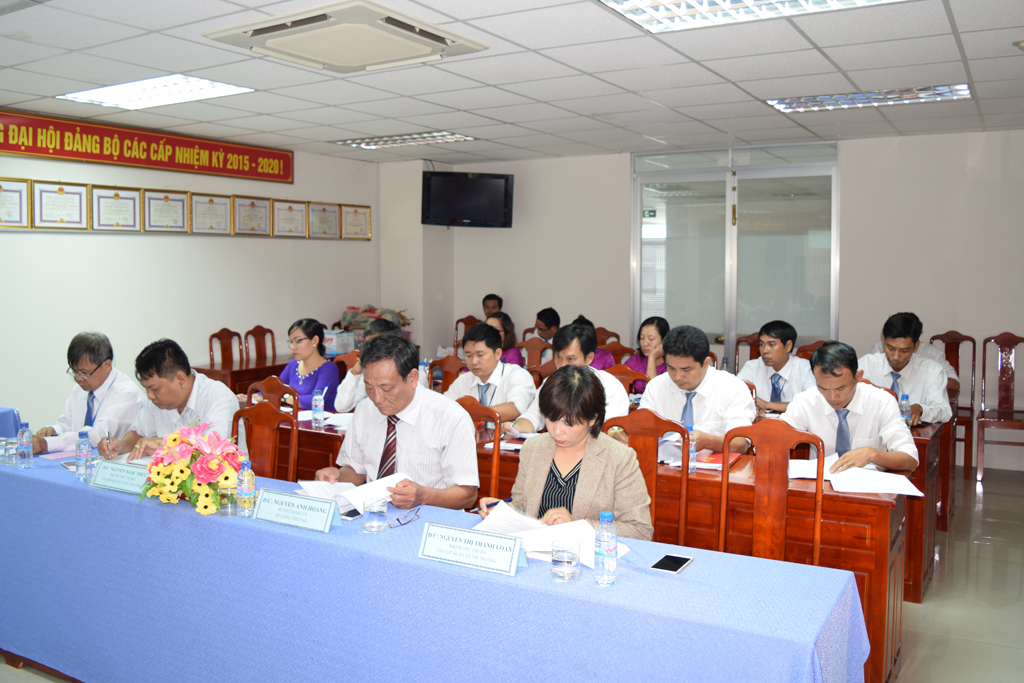 Kế hoạch tổ chức Đại hội các chi bộ nhiệm kỳ 2017 - 2020