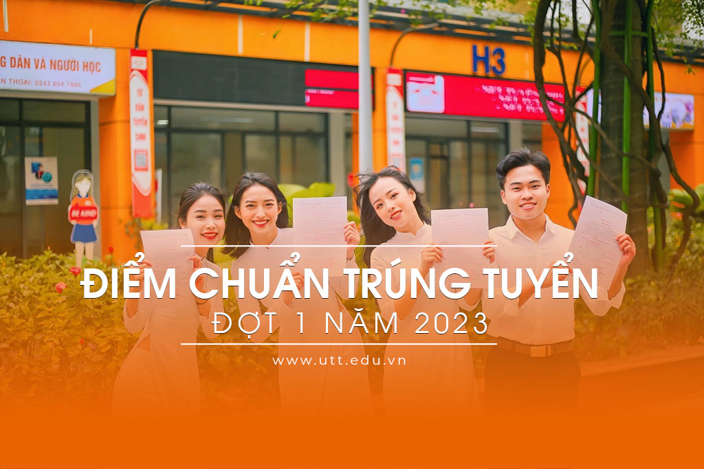 Thông báo điểm trúng tuyển phương thức xét học bạ kết hợp, đánh giá tư duy năm 2023